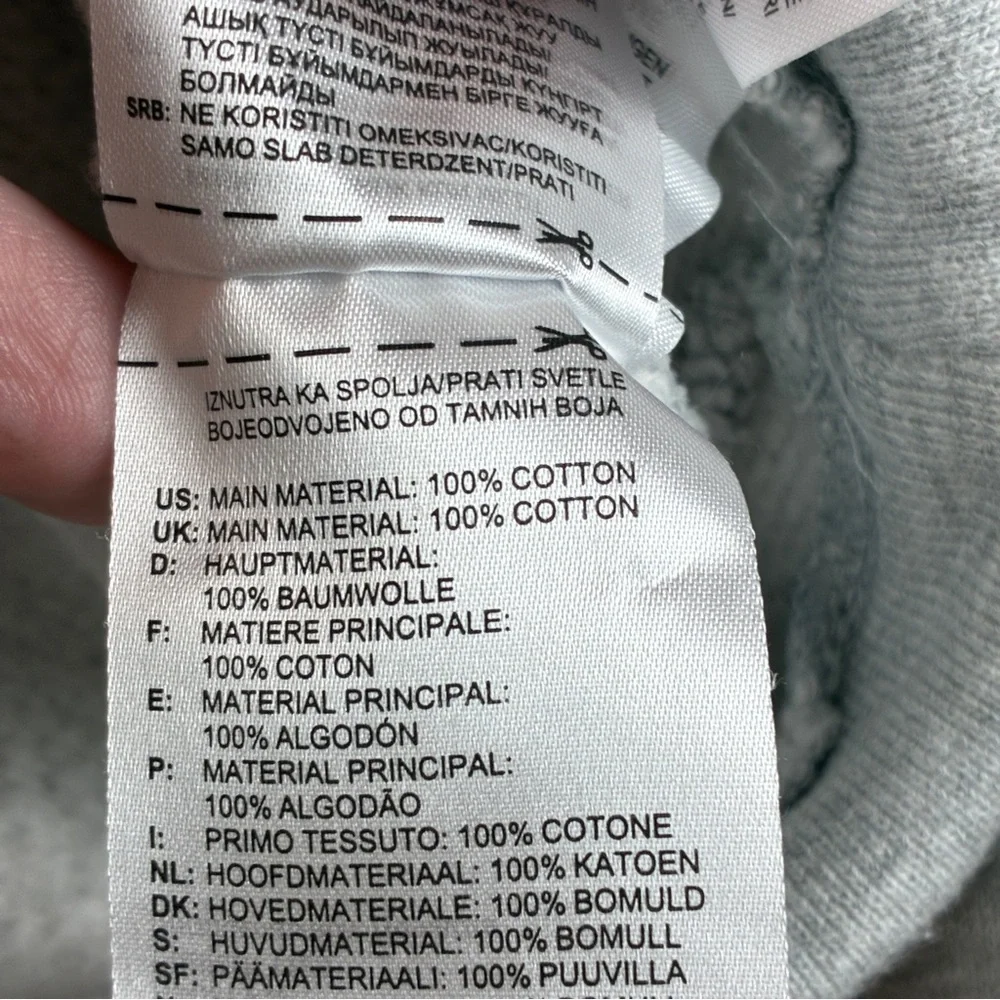 Adidas Originals Cropped Half Zip Sweatshirt XS Grey Streetwear Clean Girl Y2K - Picture 8 of 10